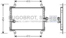 Condensador 62-FT5206 - CONDENSADOR ALL CITROEN JUMPER/RELAY