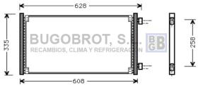 Condensador 62-FT5213 - CONDENSADOR 60 1.2 I - 8V./80 1.2 I - 16V. FIAT PUNTO II