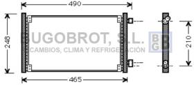 Condensador 62-FT5223 - CONDENSADOR 1.1 I - 8V. FIAT 600/SEICENTO