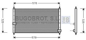 Condensador 62-HD5062 - CONDENSADOR 1.8 I - 16V./2.0 I - 16V. HONDA CR V/INTEGRA II/