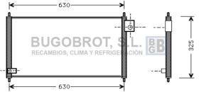 Condensador 62-HD5111 - CONDENSADOR ALL HONDA PRELUDE V/S2000