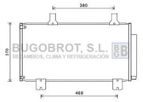 Condensador 62-HD5247 - CONDENSADOR HONDA ACCORD