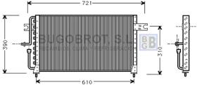 Condensador 62-HY5035 - CONDENSADOR ALL HYUNDAI SONATA I