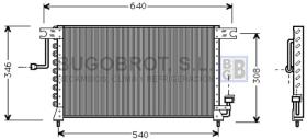 Condensador 62-HY5036 - CONDENSADOR ALL HYUNDAI EXCEL II/PONY III/SCOUPE