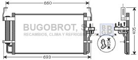 Condensador 62-HY5092 - CONDENSADOR ALL HYUNDAI AVANTE II/III/COUPE II/ELANTRA IV/LA