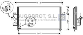 Condensador 62-HY5116 - CONDENSADOR ALL HYUNDAI COUPE I