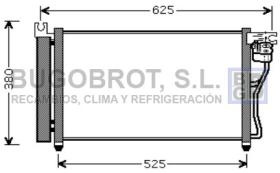 Condensador 62-HY5164 - CONDENSADOR 1.5 CRDI HYUNDAI ACCENT III/VERNA III