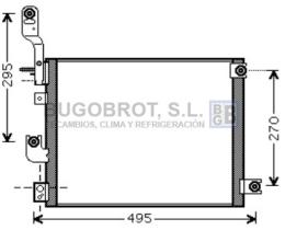 Condensador 62-HY5194 - CONDENSADOR 1.1 I - 12V. HYUNDAI ATOS PRIME