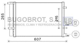 Condensador 62-HY5244 - CONDENSADOR ALL HYUNDAI I20