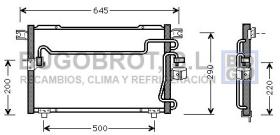 Condensador 62-IS5024 - CONDENSADOR ISUZU IPPON