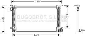 Condensador 62-IV5044 - CONDENSADOR IVECO DAILY IV