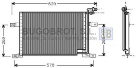 Condensador 62-JE5010 - CONDENSADOR 2.5/4.0 CHRYSLER / JEEP WRANGLER