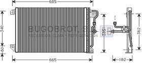 Condensador 62-JE5020 - CONDENSADOR 2.5 TD CHRYSLER / JEEP GRAND CHEROKEE