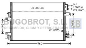 Condensador 62-JE5060 - CONDENSADOR CHRYSLER JEEP COMPASS PATRIOT