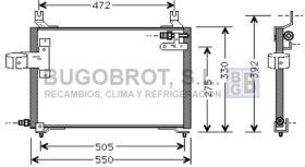 Condensador 62-KA5006 - CONDENSADOR ALL KIA PRIDE