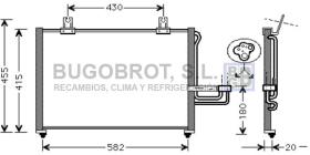 Condensador 62-KA5026 - CONDENSADOR 1.8 I - 16V. KIA CARENS I