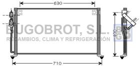 Condensador 62-KA5060 - CONDENSADOR 2.0 I - 16V. KIA JOICE