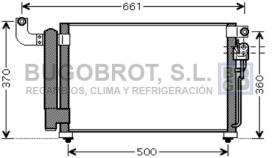 Condensador 62-KA5082 - CONDENSADOR DIESEL KIA RIO