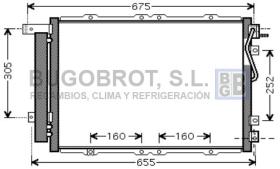 Condensador 62-KA5091 - CONDENSADOR ALL KIA SORENTO