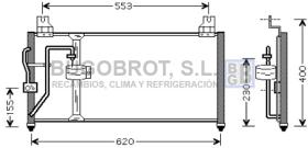 Condensador 62-KA5094 - CONDENSADOR 1.8 I - 16V. KIA CLARUS