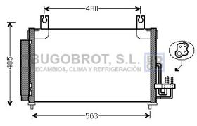 Condensador 62-KA5204 - CONDENSADOR KIA RIO