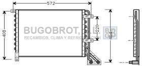 Condensador 62-LC5063 - CONDENSADOR 2.0 IE - 16V. TURBO FIAT CROMA II