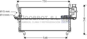 Condensador 62-LC5069 - CONDENSADOR 1.1 I - 8V./1.2 I - 8V./1.4 I - 16V. LANCIA Y