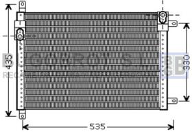 Condensador 62-LC5089 - CONDENSADOR 2.5 I - 24V./3.0 I - 24V. ALFA ROMEO 166