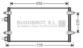 Condensador 62-LC5094 - CONDENSADOR 2.4 I - 20V./3.0 I - 24V./3.2 I - 24V. LANCIA TH