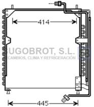 Condensador 62-ME5244 - CONDENSADOR MERCEDES BENZ SK SERIE