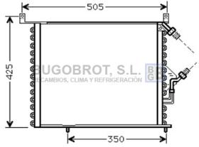 Condensador 62-MS5193 - CONDENSADOR MERCEDES BENZ W 201 190 SERIE