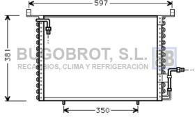 Condensador 62-MS5194 - CONDENSADOR 1.8 MERCEDES BENZ W 201 190 SERIE