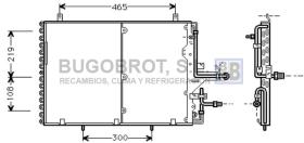 Condensador 62-MS5233 - CONDENSADOR 4.0 I - 32V./4.2 I - 32V./5.0 I MERCEDES BENZ W