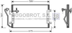 Condensador 62-MS5289 - CONDENSADOR MERCEDES BENZ W 168 A KLASSE