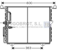 Condensador 62-MS5388 - CONDENSADOR 2.3 I - 8V./3.0 DIESEL/3.0 I - 12V. MERCEDES BEN