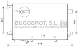 Condensador 62-MS5572 - CONDENSADOR DODGE SPRINTER