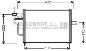 Condensador 62-MT5104 - CONDENSADOR 1.5 DODGE COLT