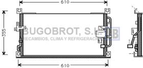 Condensador 62-MT5107 - CONDENSADOR ALL MITSUBISHI L 200