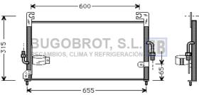 Condensador 62-MT5115 - CONDENSADOR R 12 MITSUBISHI ECLIPSE