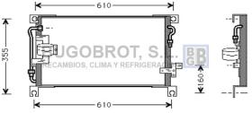 Condensador 62-MT5150 - CONDENSADOR ALL MITSUBISHI L 200