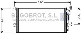 Condensador 62-MT5154 - CONDENSADOR ALL MITSUBISHI L 400