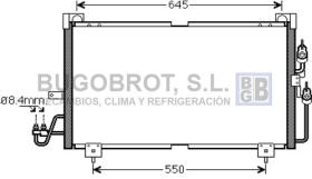 Condensador 62-MT5213 - CONDENSADOR MITSUBISHI OUTLANDER