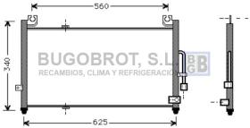 Condensador 62-MZ5104 - CONDENSADOR PETROL DEALER INSTALLED MAZDA 323