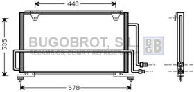 Condensador 62-MZ5108 - CONDENSADOR MAZDA MX 3