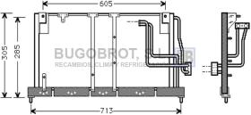 Condensador 62-OL5225 - CONDENSADOR ALL OPEL TIGRA A