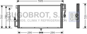 Condensador 62-OL5268 - CONDENSADOR OPEL FRONTERA A