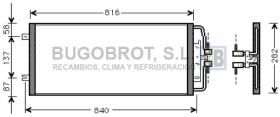 Condensador 62-OL5302 - CONDENSADOR 2.2 TDI - 16V. OPEL SINTRA