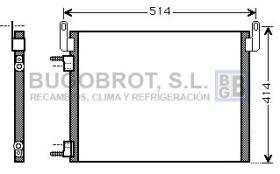 Condensador 62-OL5587 - CONDENSADOR SAAB 93 SPORT