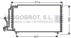 Condensador 62-PE5162 - CONDENSADOR R 12 PEUGEOT 405 II