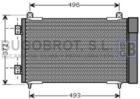 Condensador 62-PE5258 - CONDENSADOR 1.6 HDI PEUGEOT 206